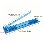 4-Piece Mahjong Rack & Pusher Set in Gift Box | Transparent PS Non-Slip Portable Mahjong Racks