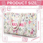 Custom Print Mahjong Tote Bag Cosmetic Toiletry Organizer Multi-function Storage for Mahjong Push Ruler
