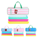 Modern Multi-color Mahjong Storage Bag Large Capacity Portable Hand-held Unisex Mahjong Carry Bag
