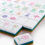 Pink American Mahjong Tiles Acrylic 160 Mahjong Tiles