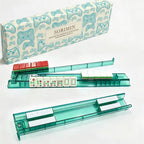 4-Piece Non-Slip Clear White Mahjong Tile Holders & Pushers