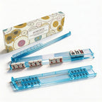 White Clear Non-Slip Mahjong Racks 4 Pack Game Accessories With Box