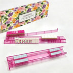 4-Piece Mahjong Tile Racks Clear White Non-Slip With Box